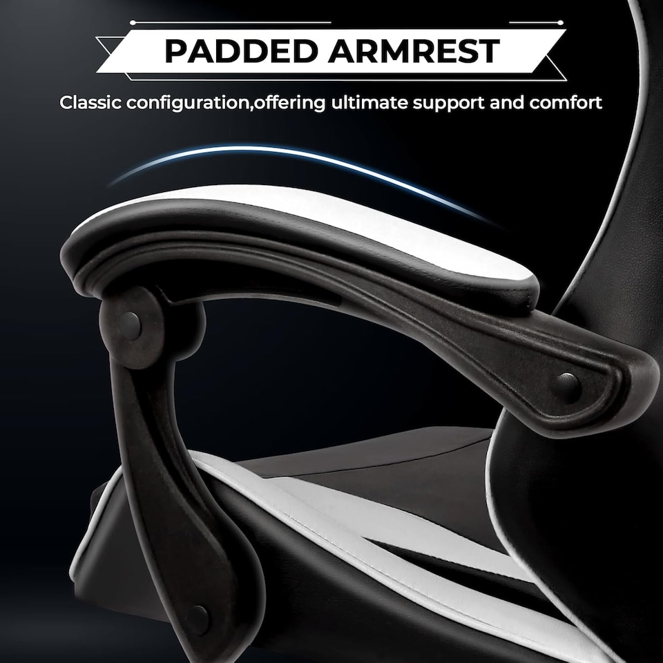 image 1 of Ergonomic Gaming Chair | Black | Black