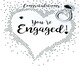 image 2 of You're Engaged Engagement Greeting Card Second Nature Just To Say Cards