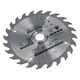 image 4 of Circular Saw Blade 165mm x 16 / 20mm 24 Teeth TCT Cutting Disc Wood 10pc