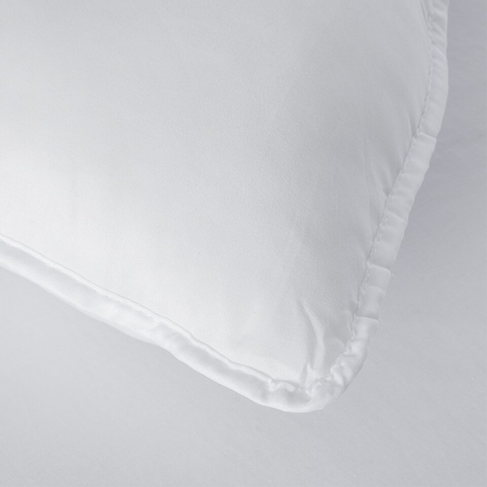 image 1 of Anti Snore Soft Touch Pillow Pair Microfibre Cover White