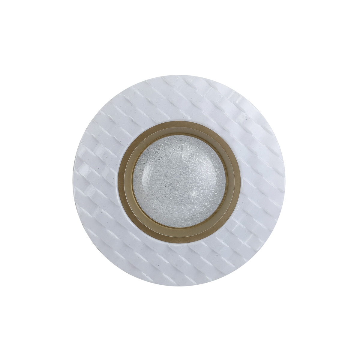 Netlighting Bumi 27cm Flush Ceiling Light White 4000K Neutral White