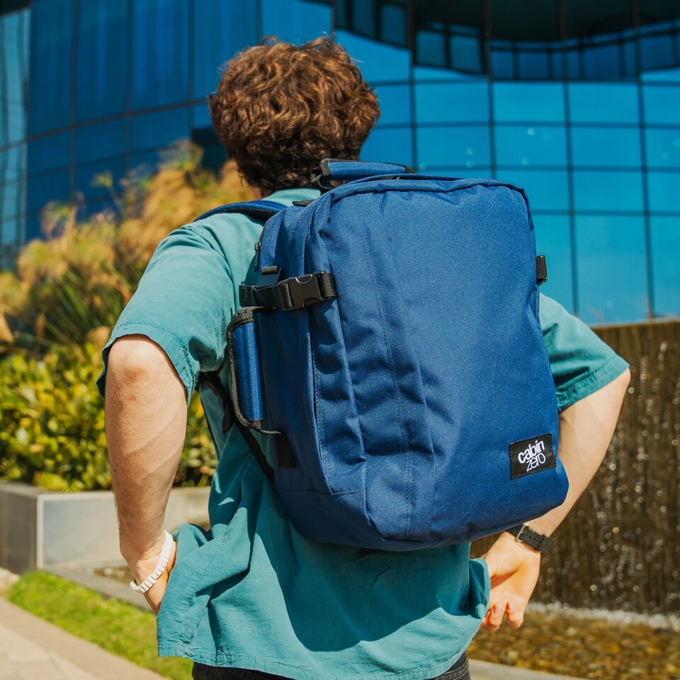 image 1 of CabinZero Classic Tech Backpack 28L, Underseat Approved & Padded Laptop Sleeve