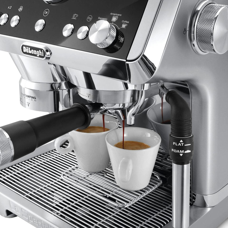 image 1 of Delonghi La Specialista Prestigio Bean to Cup Manual Coffee Machine, Silver