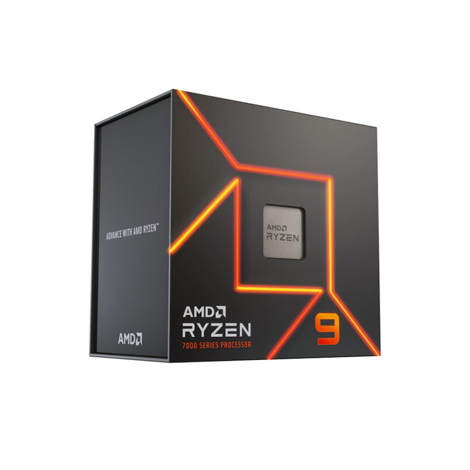 image 1 of AMD Ryzen 9 7900 3.7 GHz -  5.4 GHz Max Boost AM5 AMD Radeon Graphics Processor