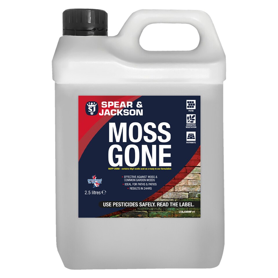 image 1 of Spear & Jackson Moss Gone - Moss Killer 2.5L
