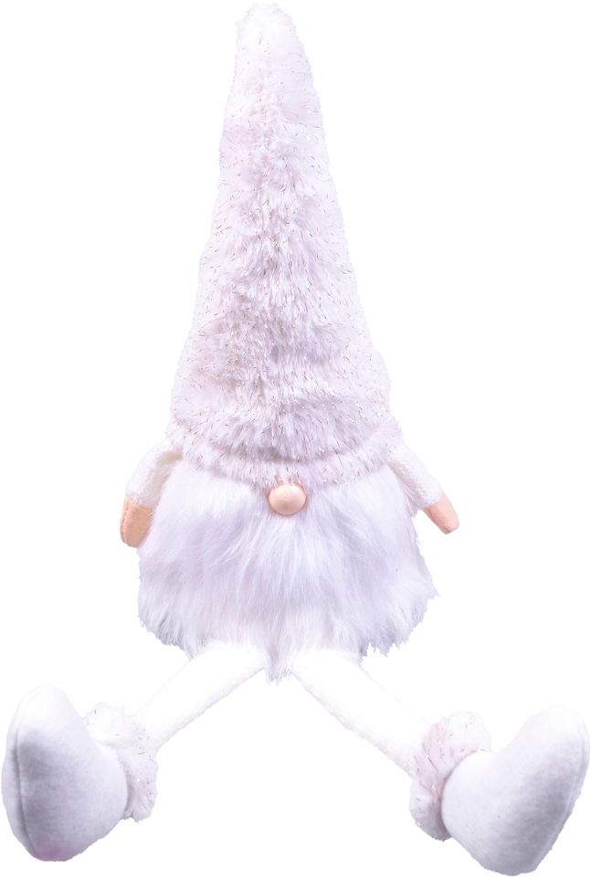 image 1 of St Helens Long Legged Sitting Gonk, White (Finn)