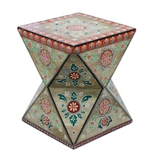 Side table DKD Home Decor Mango wood MDF Wood (35 x 35 x 45 cm) N/A