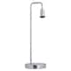 image 1 of First Choice Lighting Chrome Arched Table Lamp Base Only Chrome