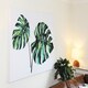 image 5 of Twin Palm leaves (Canvas Print) 127cm x 91cm