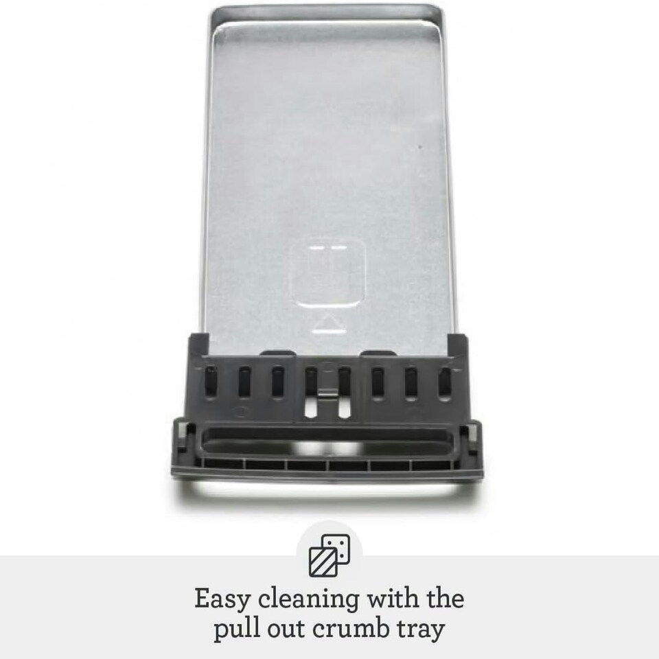 image 1 of Sage The 'A Bit More' Toaster 4 Slice, Brushed Stainless Steel Silver