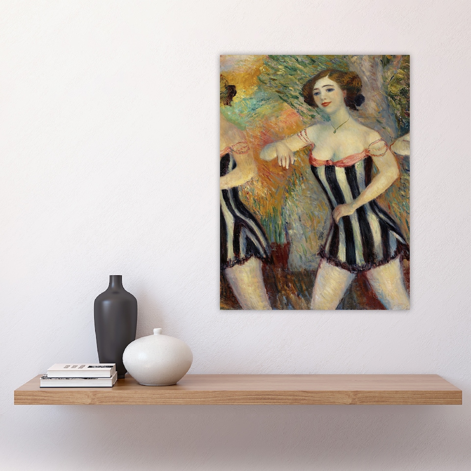 image 1 of Pony Ballet Theater Dancer Glackens Huge Wall Art Print 18X24 In