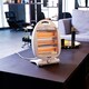 image 2 of GEEPAS 800W Quartz Halogen Heater, White