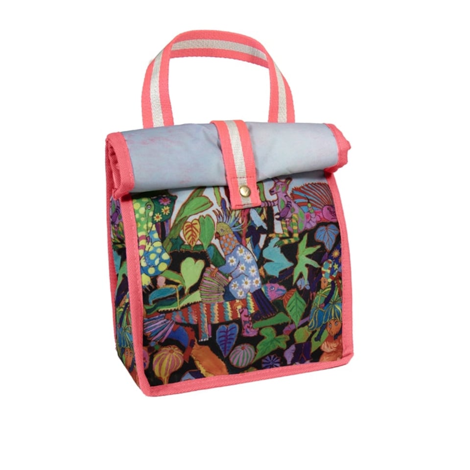 image 1 of Arthouse Insulated Lunch Bag - COLOURFUL GARDEN