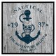 image 2 of Anchor print on wood (Picture Frame) Brown | Oak | XL