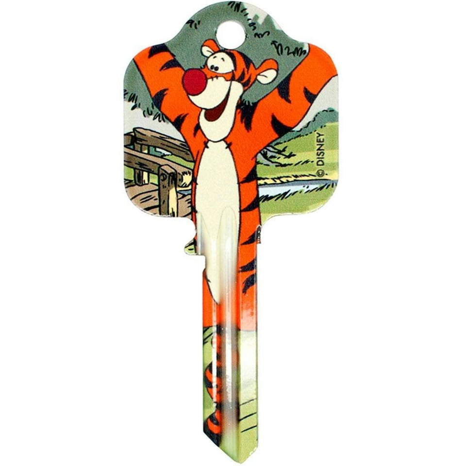 image 1 of Winnie The Pooh Tigger Door Key - Multicoloured - One Size