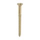 image 1 of Timco - Solid Brass Timber Screws - SLOT - Countersunk (Size 8 x 2 - 200 Pieces)