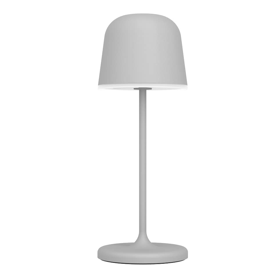image 1 of EGLO Mannera - S Portable LED Table Light Grey | Black