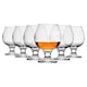 image 1 of LAV Misket Brandy Snifter Glasses - 390ml - Clear - Pack of 6 | Clear | Clear