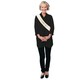 image 2 of Creative Party Pink Chic 80th Birthday Sash - Pink - One Size