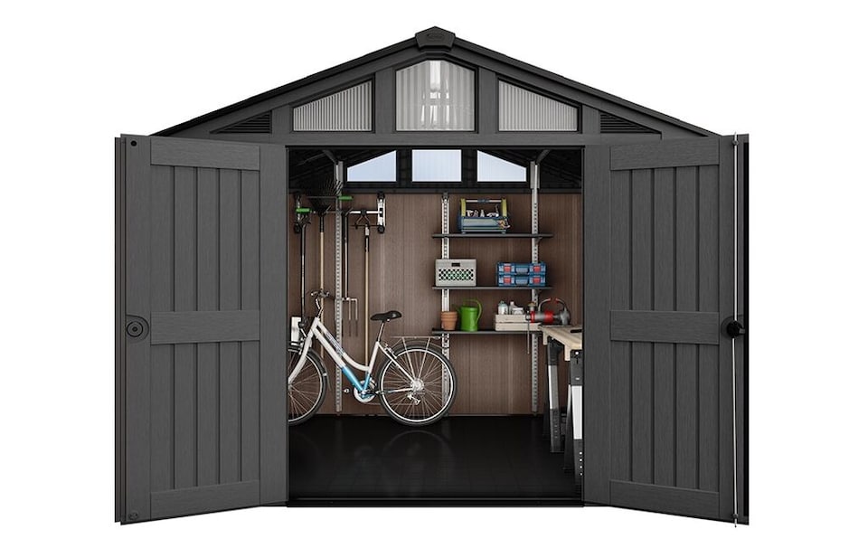image 1 of Keter Stronghold 10x8 Shed - Brown