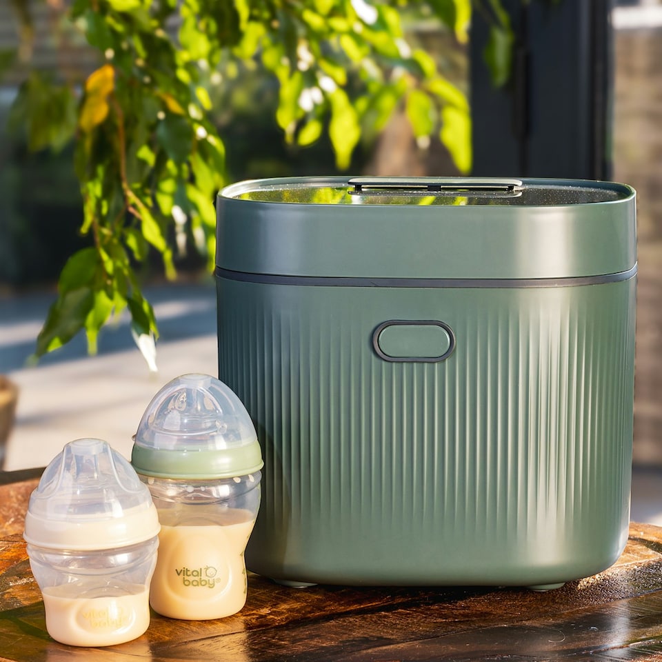 image 1 of Vital Baby Nurture advanced pro UV steriliser & dryer, 3rd gen - olive green