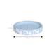 image 8 of Buttercup Light Blue Floral 4 Piece Bathroom Accessory Set | Blue | Light Blue | 1