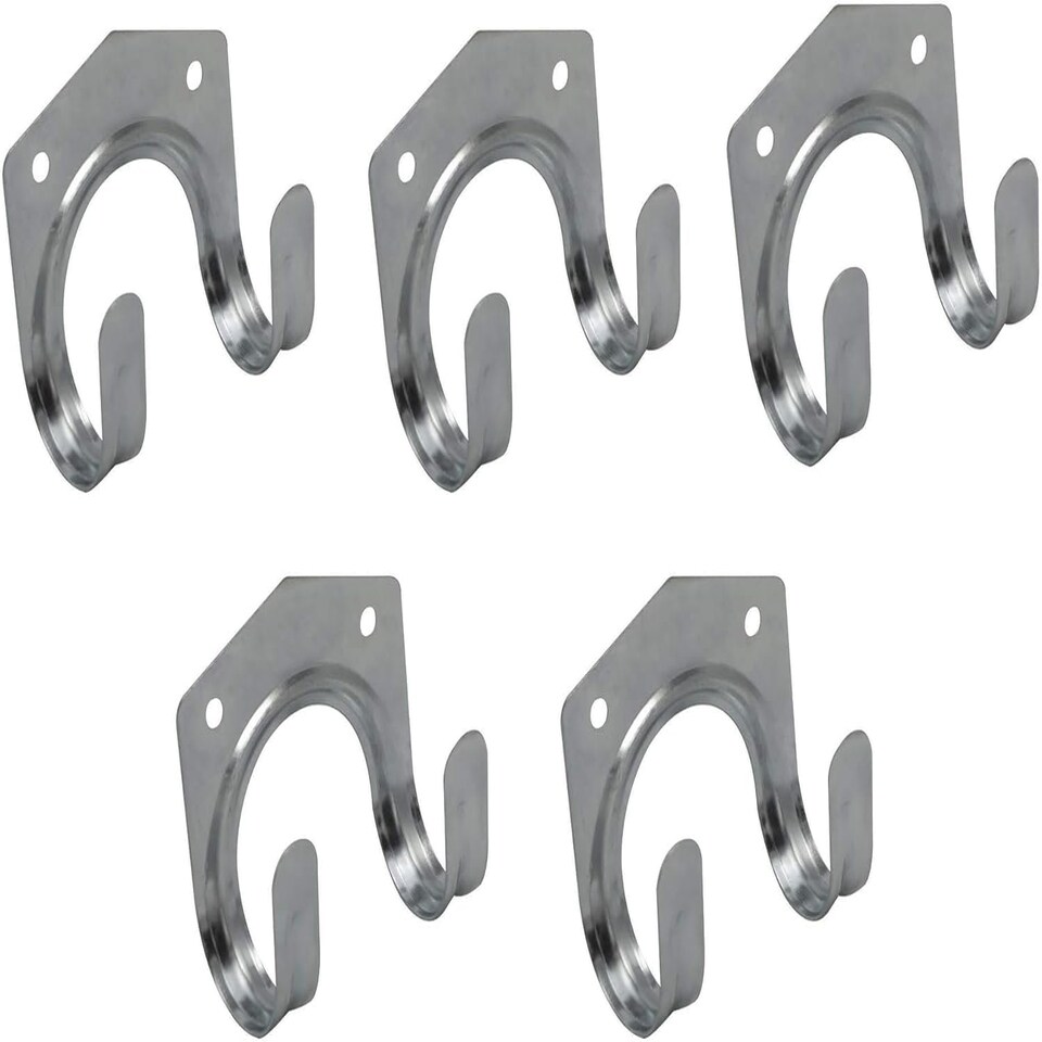 image 1 of Marco Paul Pack of 5 Steel Large Hooks for Hanging
