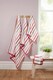 image 3 of Amalfi Cotton Towels Striped Luxury Soft Quick Dry Absorbent (Set Of 2) | Pink | Bath towel | 2
