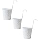 image 1 of FabFinds Floral Over Fence Plant Pot 14.5cm 3 Pack