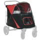 image 1 of PawHut Dog Stroller Rain Cover, Cover for Dog Pram Buggy for, Large, Medium Dogs
