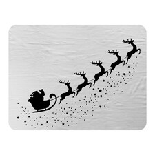 Santa claus flying (blanket)