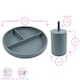 image 3 of Tiny Dining 3pc Baby Silicone Suction Feeding Set - Tradewinds