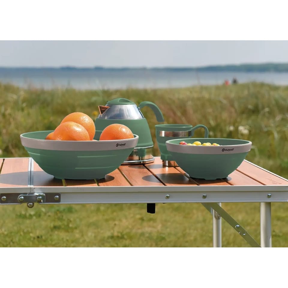 image 1 of Outwell Collaps Collapsible Camping Bowl Set