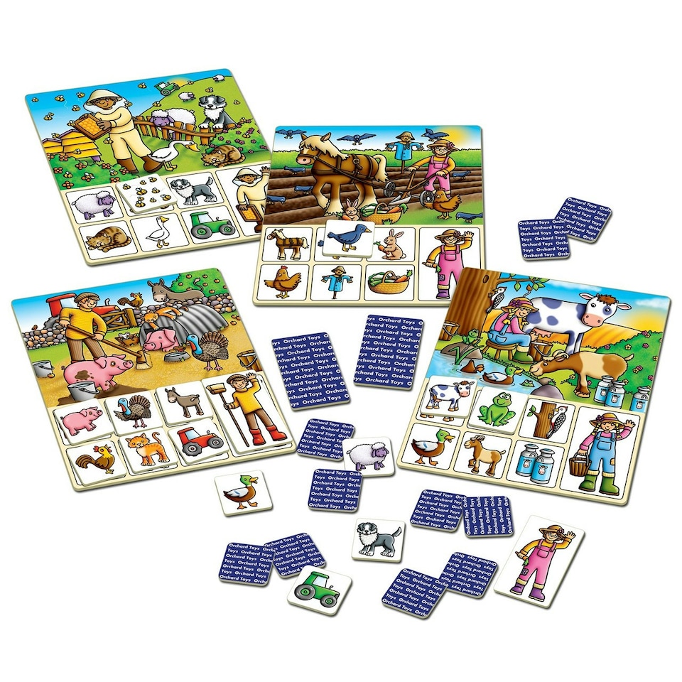 image 1 of Orchard Toys Old MacDonald Lotto