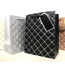 Single Embossing Foil Classic Design Extra Large Gift Bag