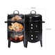 image 2 of Groundlevel Versatile BBQ Grill Dual Functionality Stacker Smoker Fire Pit And Barbeque