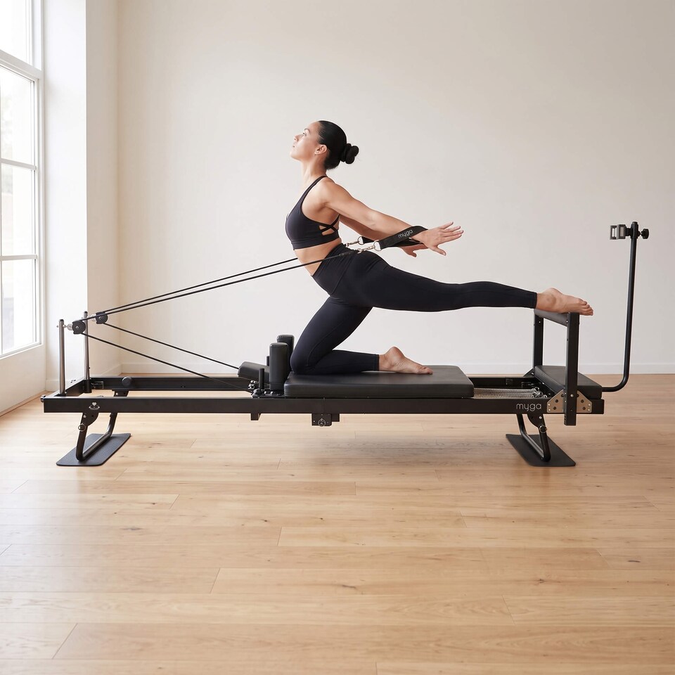 image 1 of Myga Studio Pilates Reformer - Black