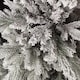 image 8 of 150cm 5ft Grey Frosted Grandis Fir PE / PVC Mix Hinged Festive Christmas Tree 1038 tips
