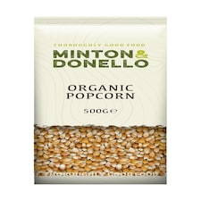 Minton & Donello Organic Popcorn 6 x 500g | Multi