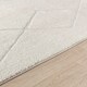 image 3 of LIVABLISS Freud-Modern High Pile Rug 200 x 275 cm | Ivory Off-White