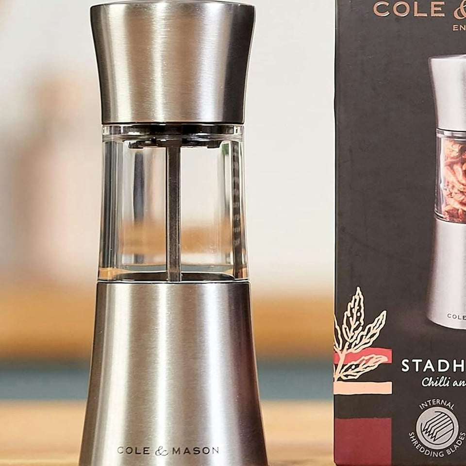 image 1 of Cole & Mason Stadhampton Chilli & Spice Mill 165mm