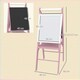 image 5 of AIYAPLAY Three-in-One Easel for Kids, with Paper Roll, Adjustable Height - Pink 