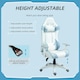 image 4 of HOMCOM Gaming Chair for Adults Faux Leather w/ 3D Armrests
