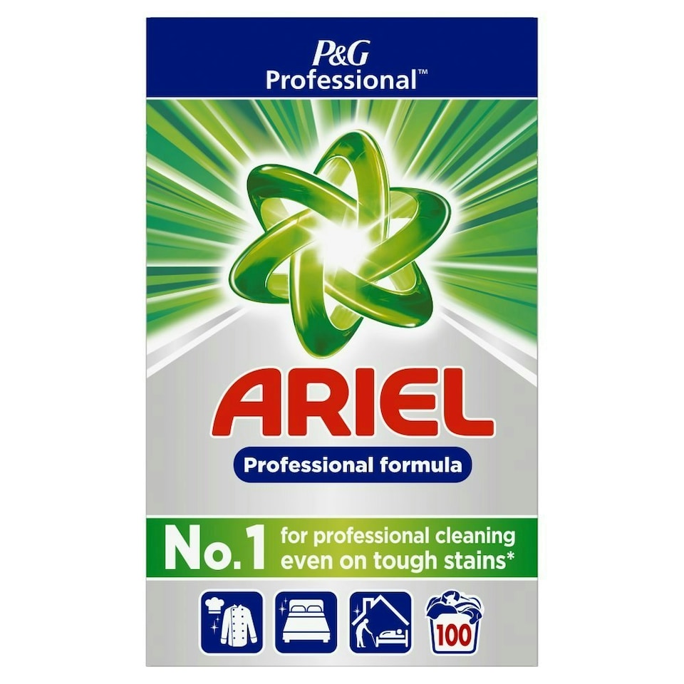 image 1 of Ariel Professional Washing Powder Laundry Detergent Original 100 washes, 5.5kg (Pack of 1)