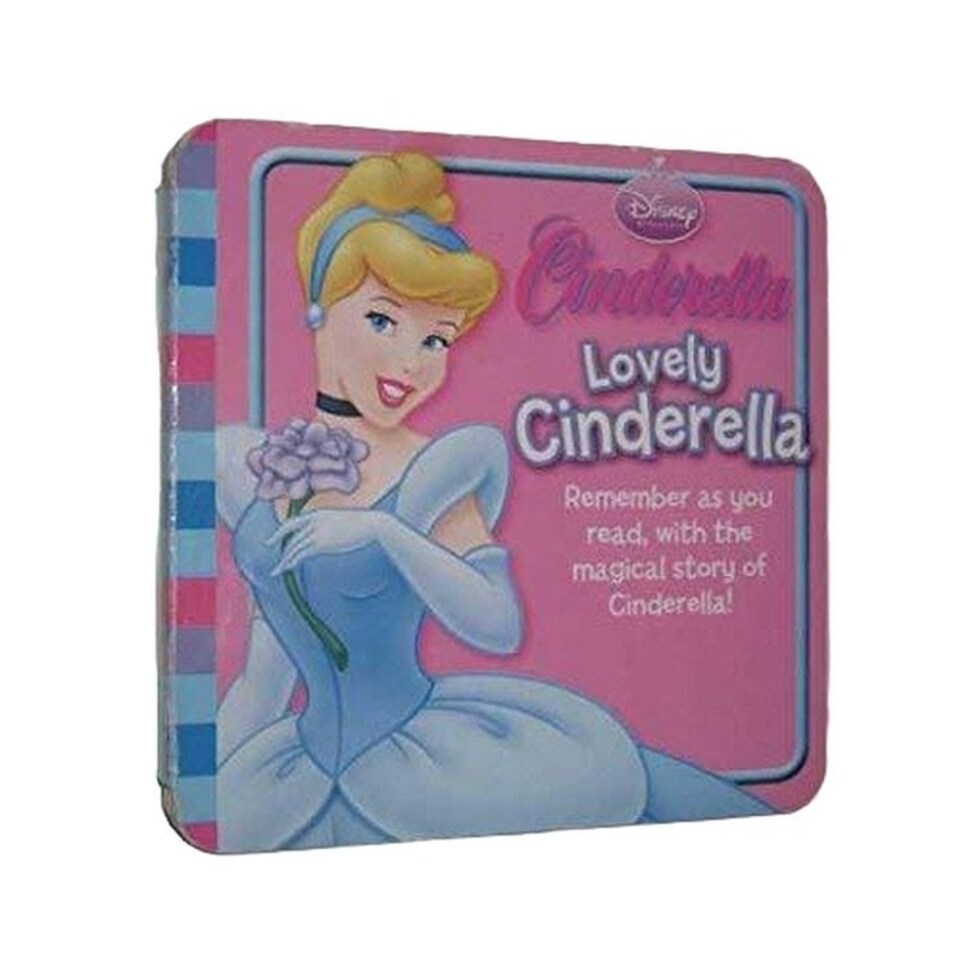 Cinderella Lovely Activity Book - Pink/Blue - One Size