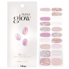 Nanaglow Nail Sticker - # Gn04 - 20pcs Multi