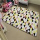 image 4 of Yellow, Pink & Black Geometric Pattern (Rug) Yellow | Medium: 80x150cm