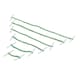 image 3 of Pack of 100 152mm Metal Treasury Tags