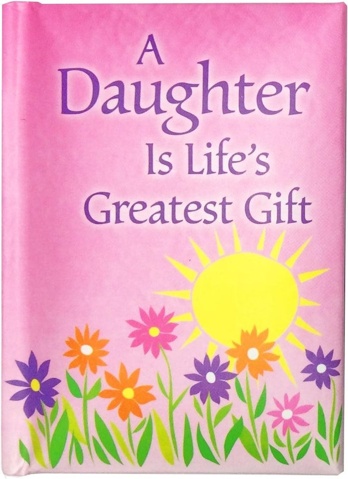 image 1 of Little Keepsake Book "A Daughter is Life's Greatest Gift" for Birthday, Graduation, Christmas