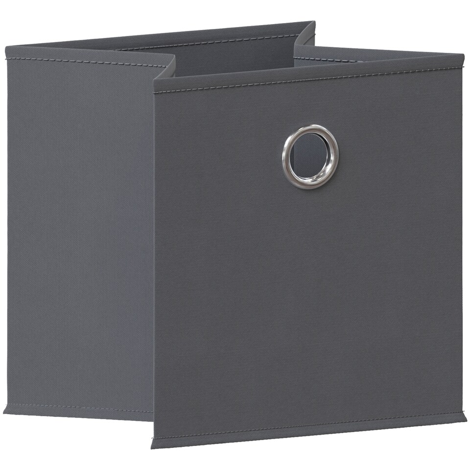 image 1 of Vida Designs Durham Cube Storage Basket, Grey - (Set of 8) | Grey | Grey